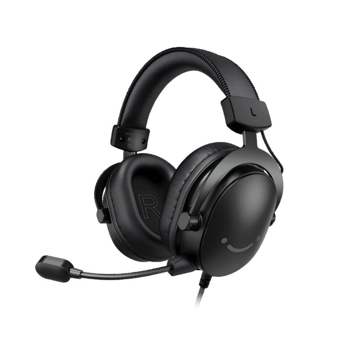 AmpliGame H9 USB Wired Gaming Headset (BLK) thumbnail 2