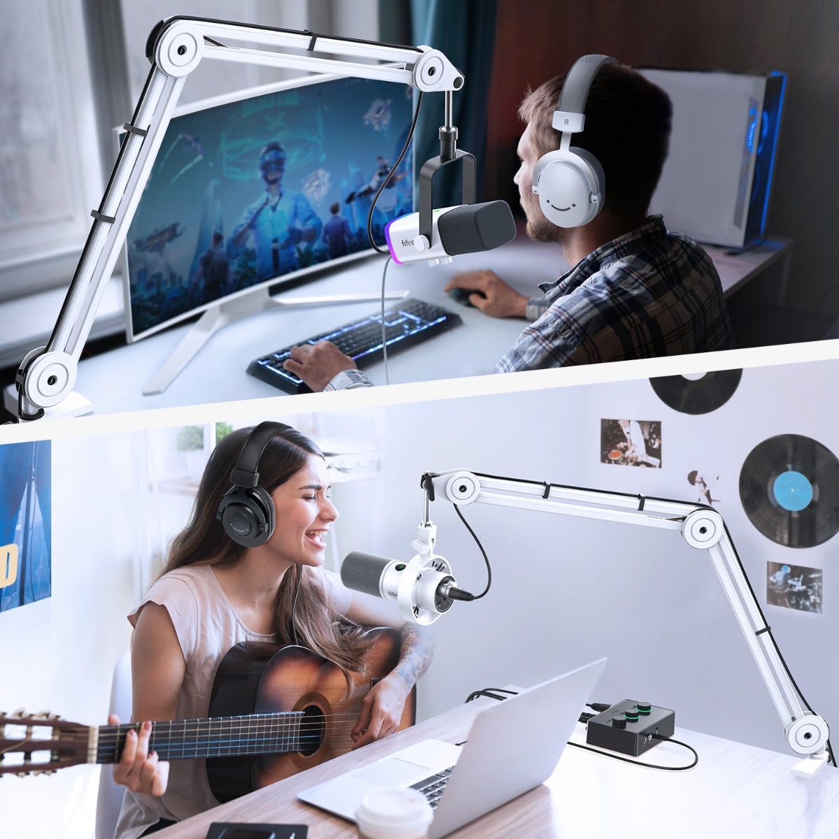 BM63 Microphone Boom Arm (WHT) thumbnail 6