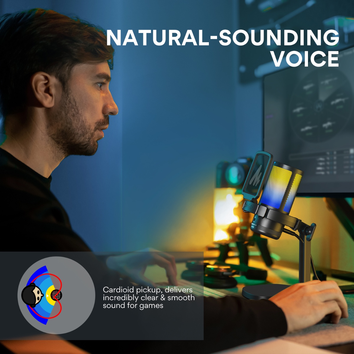 DGM20 USB Condenser Microphone (BLK) thumbnail 8