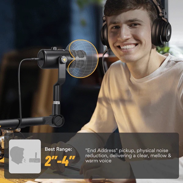 PD100U Dynamic USB Microphone thumbnail 4