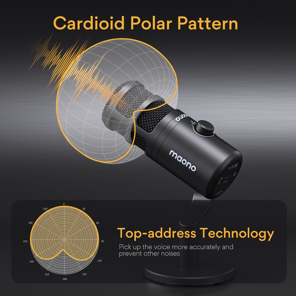 PD100U Dynamic USB Microphone thumbnail 5