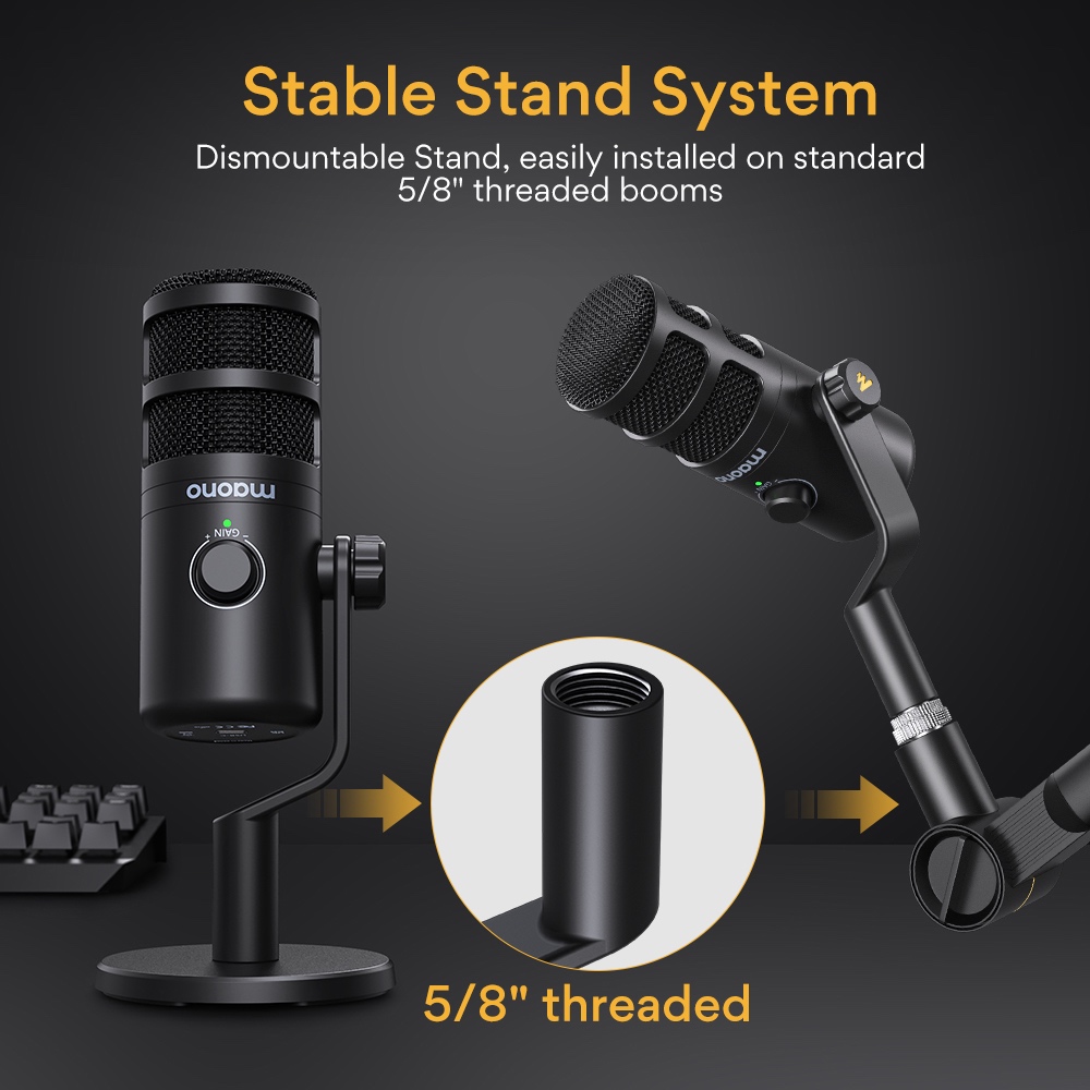 PD100U Dynamic USB Microphone thumbnail 7