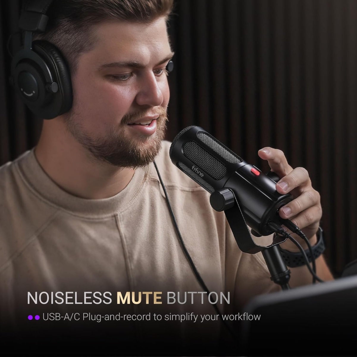 AmpliTank Tank6 USB/XLR Dynamic Mic (BLK) thumbnail 10