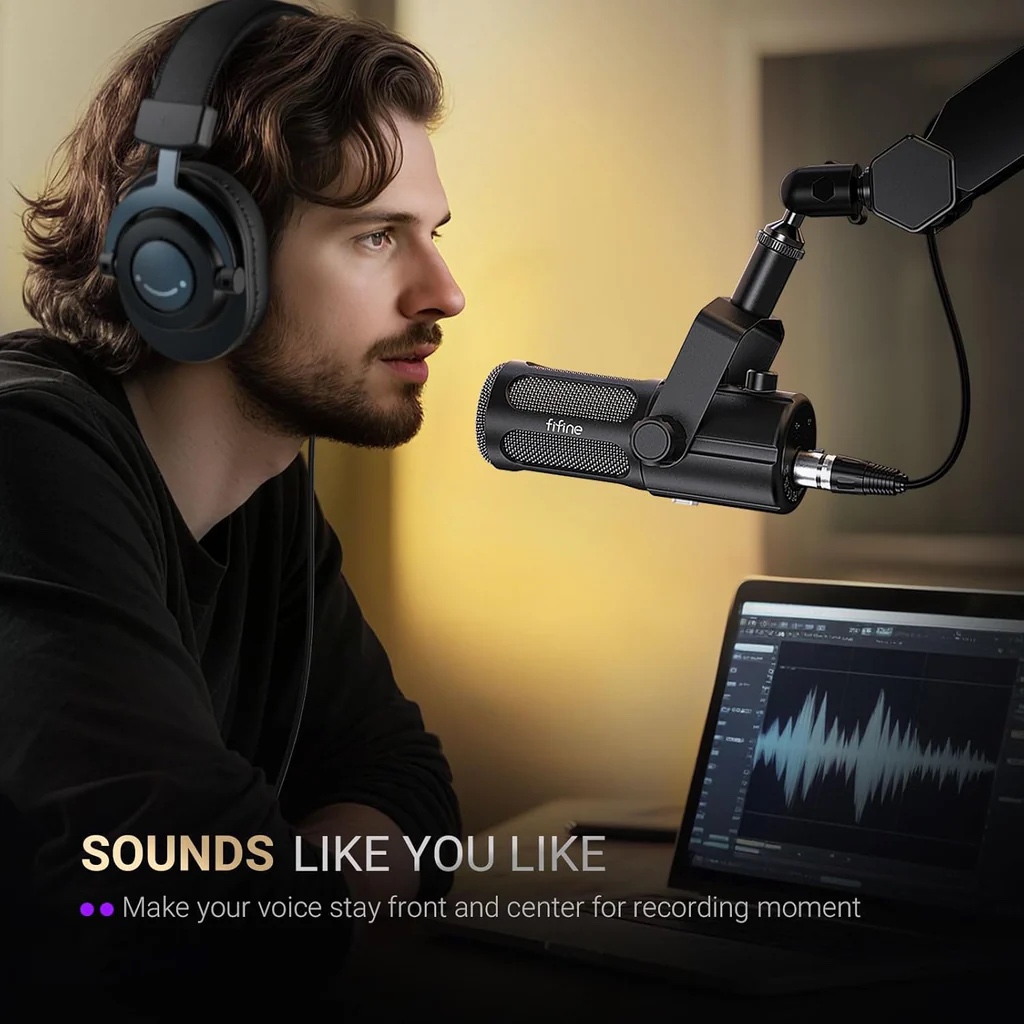 AmpliTank Tank6 USB/XLR Dynamic Mic (BLK) thumbnail 5