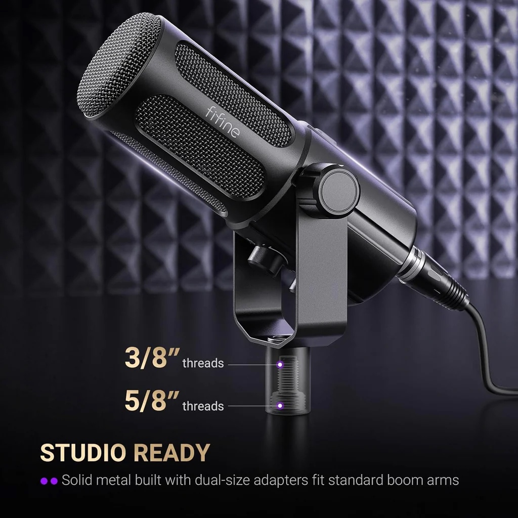 AmpliTank Tank6 USB/XLR Dynamic Mic (BLK) thumbnail 7