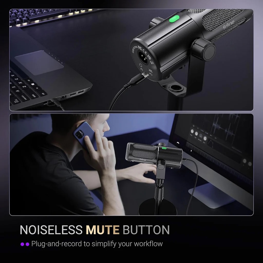 AmpliTank Tank6 USB/XLR Dynamic Mic (BLK) thumbnail 8