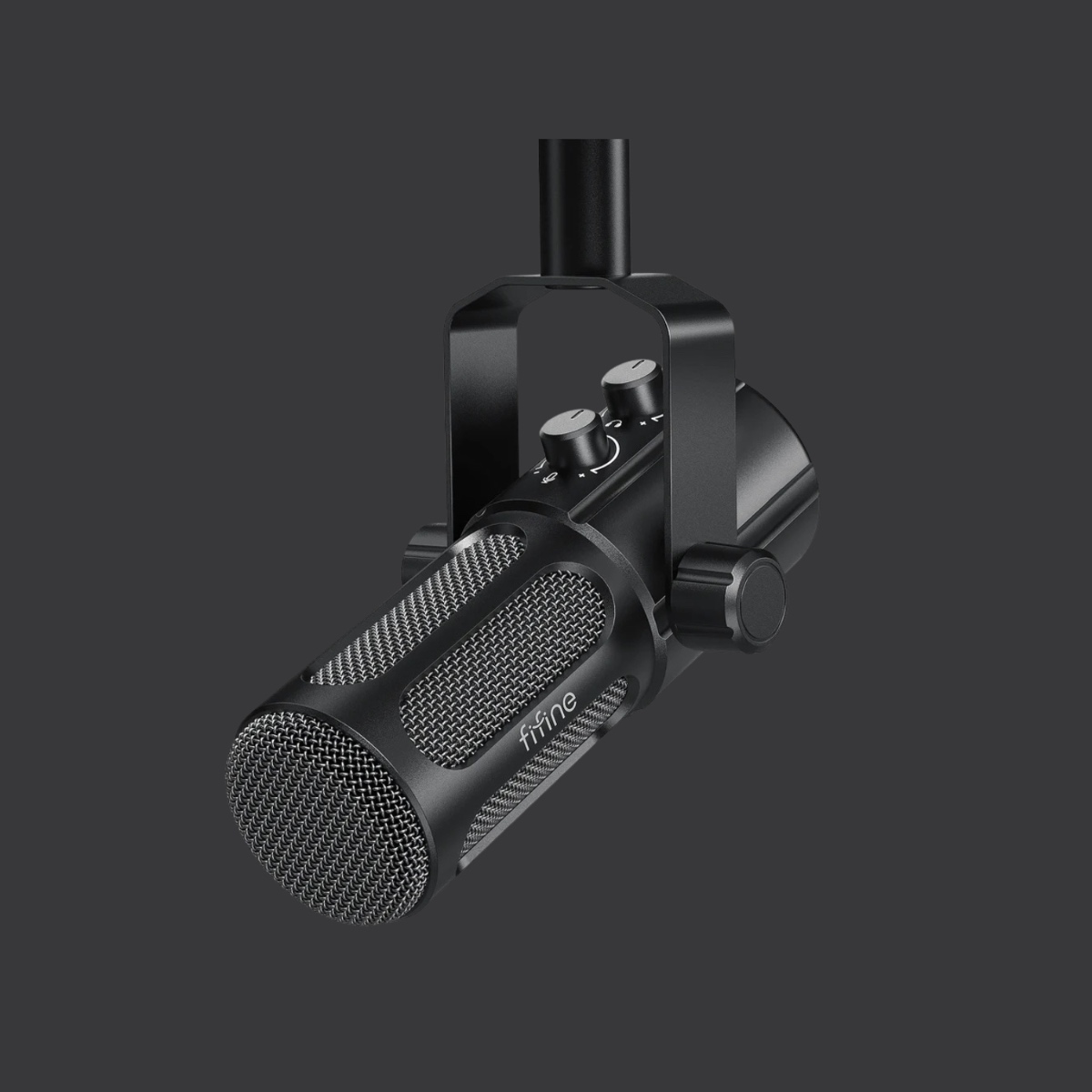 AmpliTank Tank6 USB/XLR Dynamic Mic (BLK) - Image 1