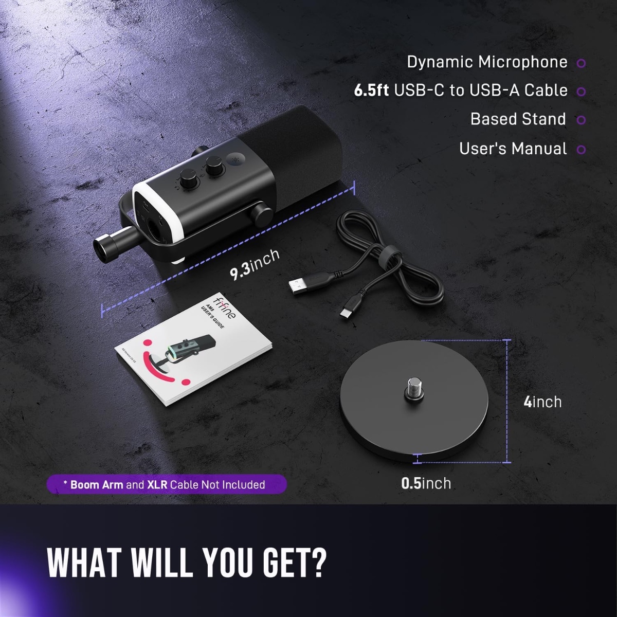 AM8 XLR/USB Dynamic Microphone (BLK) thumbnail 8