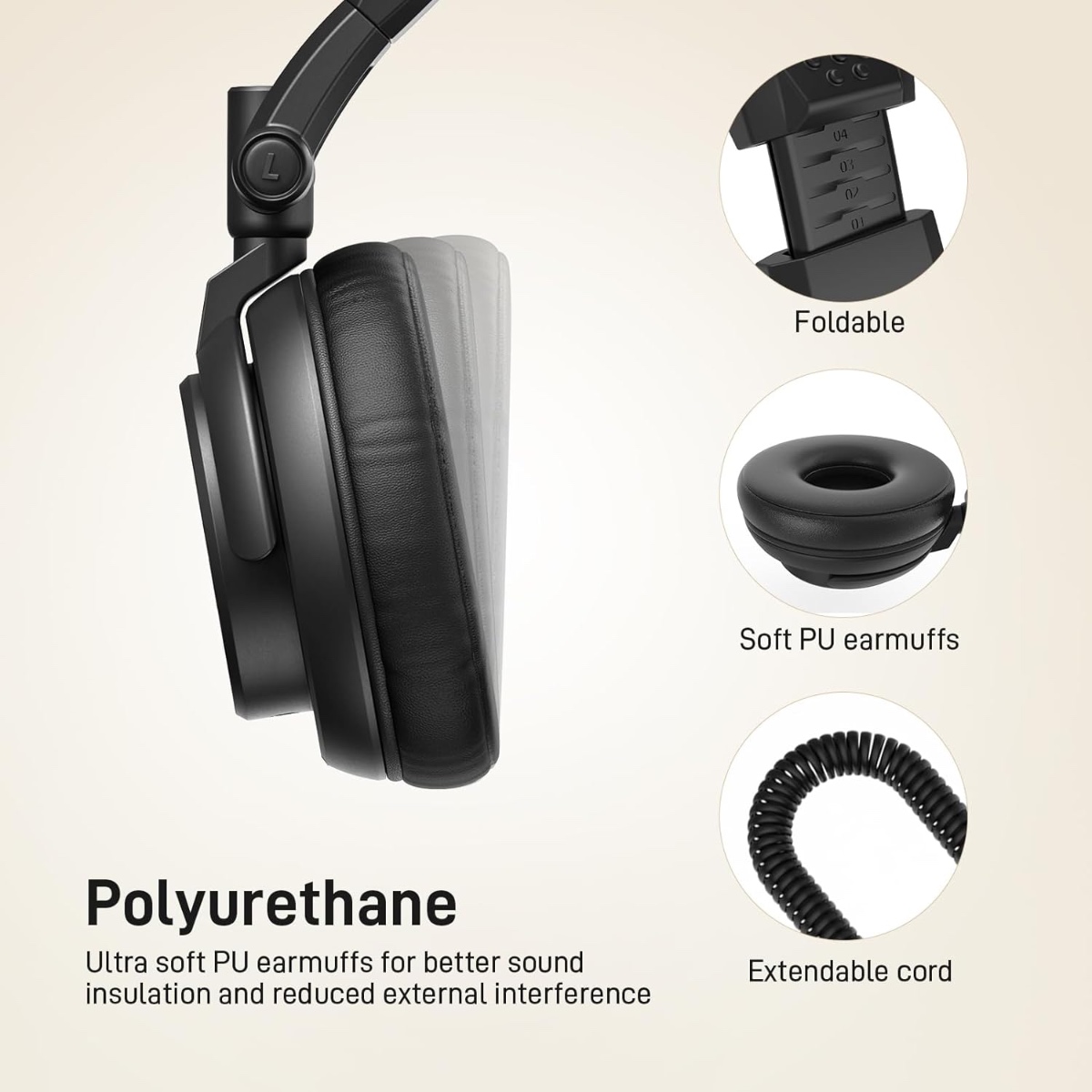 MH601 Studio Headphones thumbnail 2