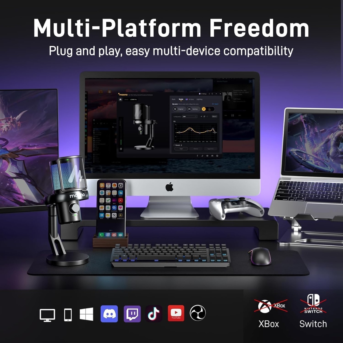 DM40 Pro USB/Wireless Mic (BLK) thumbnail 8