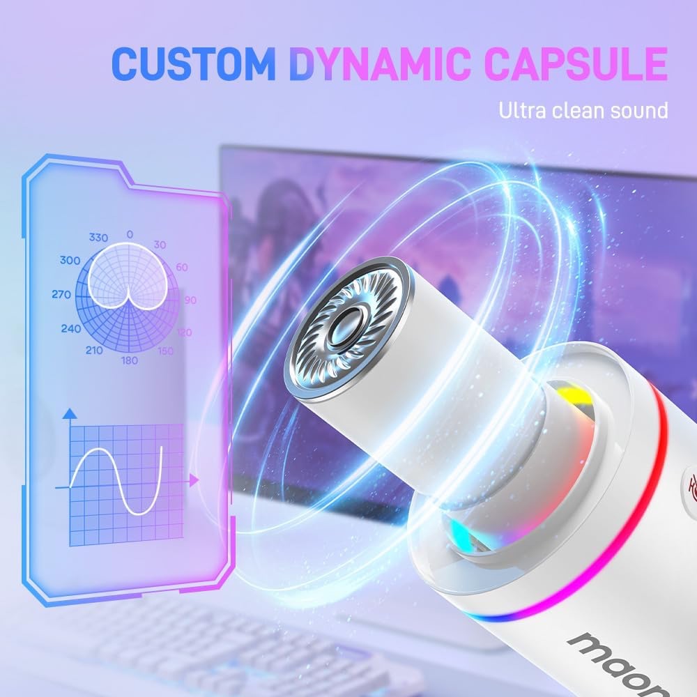 PD200X USB/XLR Dynamic Microphone (WHT) thumbnail 3