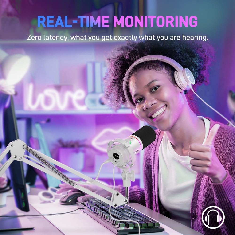 PD200X USB/XLR Dynamic Microphone (WHT) thumbnail 5