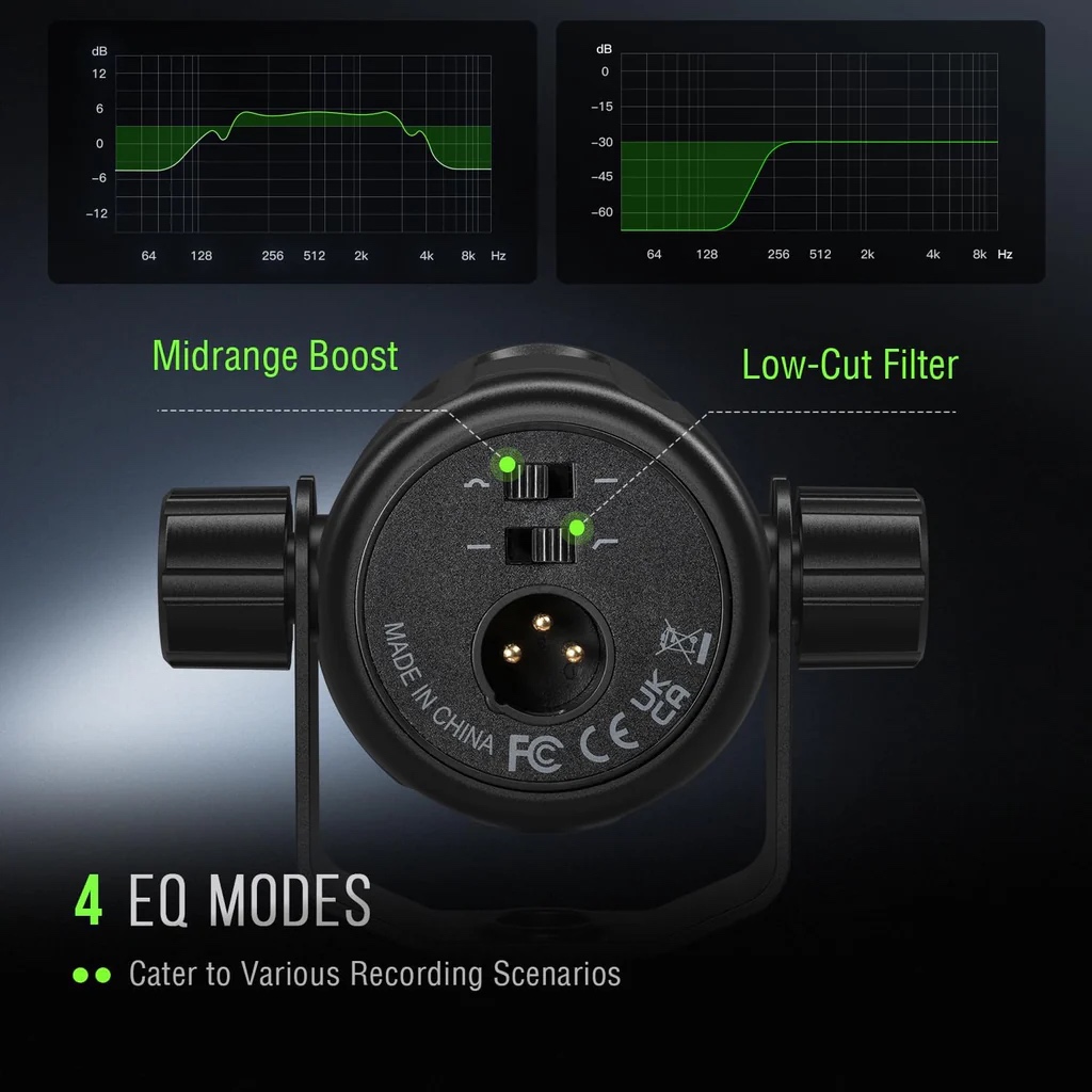 AmpliTank Tank1 XLR Dynamic Microphone thumbnail 4