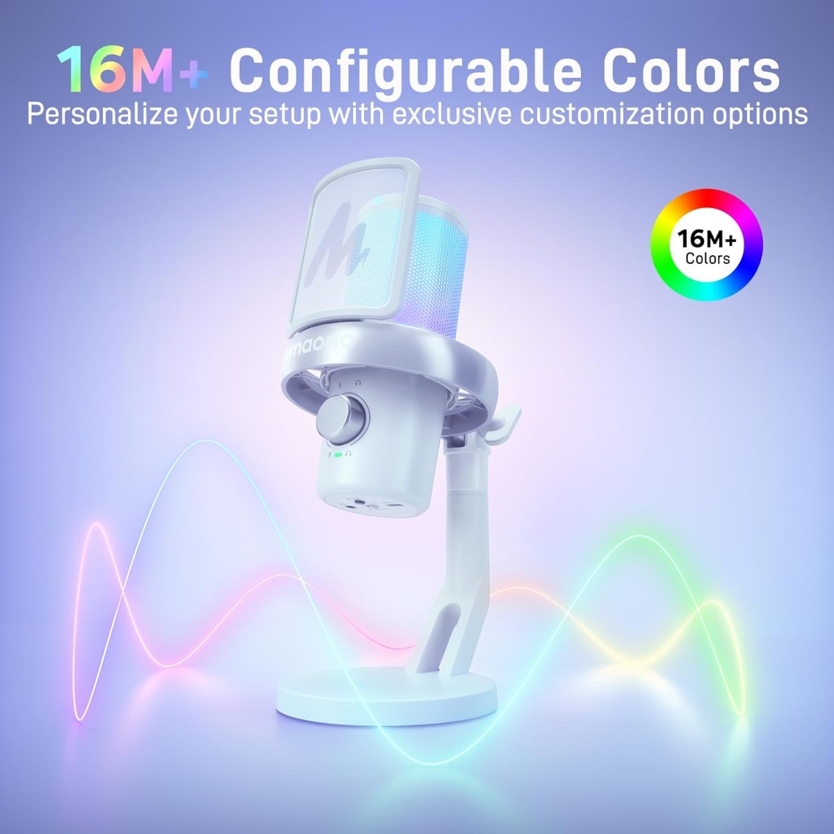 DM40 Pro USB/Wireless Mic (WHT) thumbnail 8