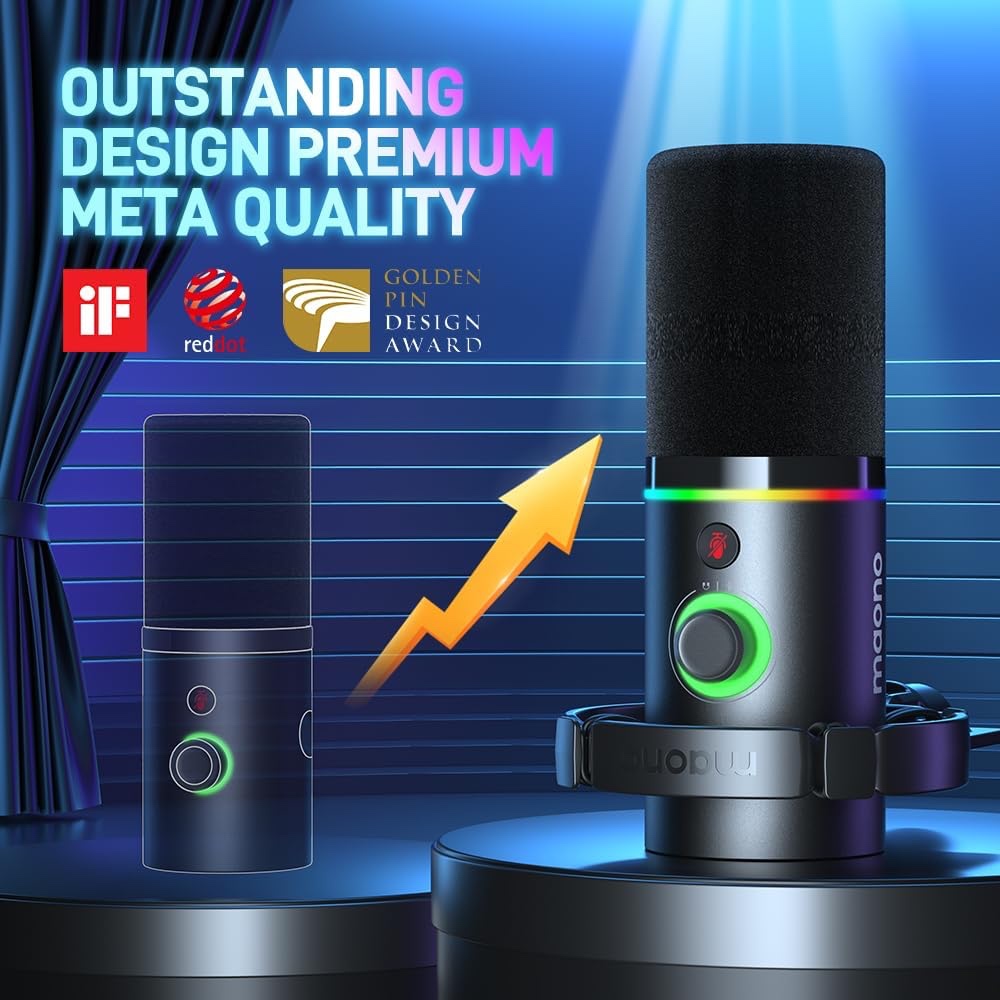 PD200X USB/XLR Dynamic Microphone (BLK) thumbnail 6