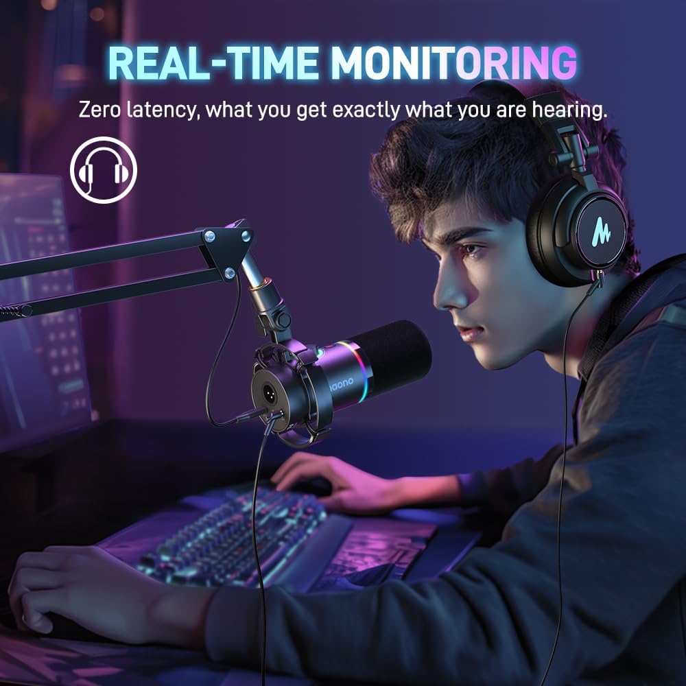 PD200X USB/XLR Dynamic Microphone (BLK) thumbnail 9