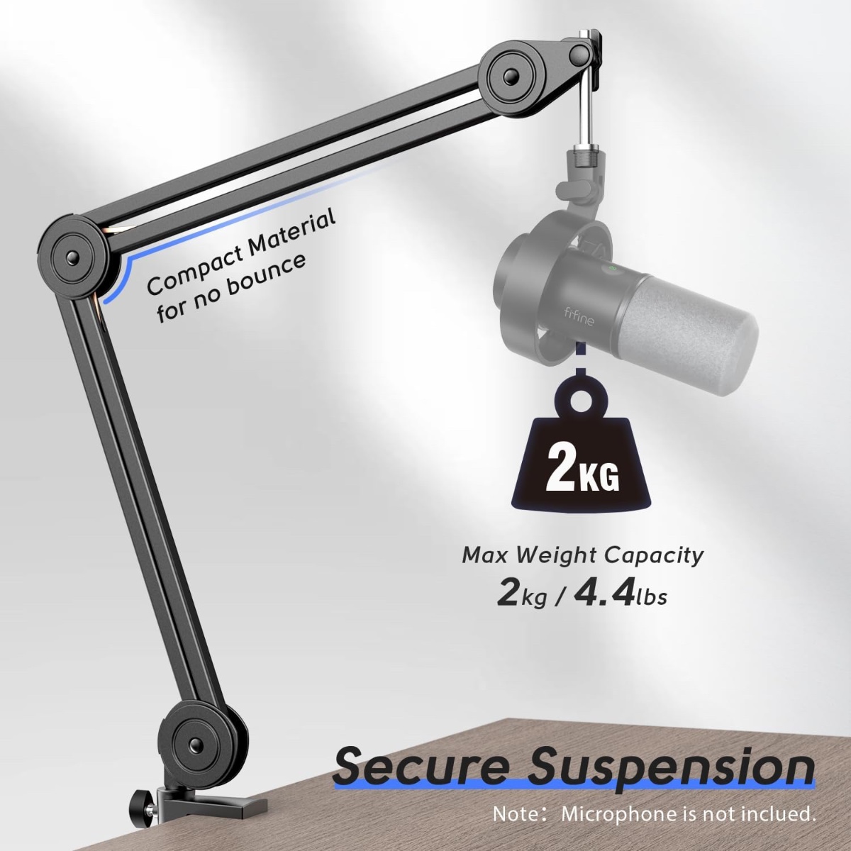 BM63 Microphone Boom Arm (BLK) thumbnail 7