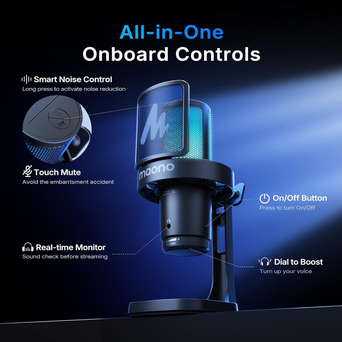 DGM20W Wireless Condenser Microphone (BLK) thumbnail 3