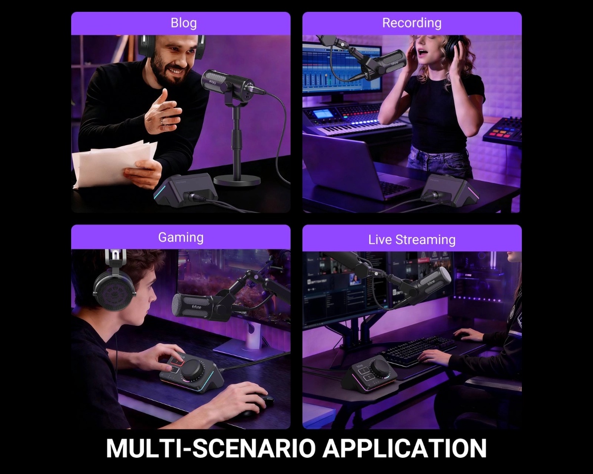 AmpliGame SC9 Audio Mixer (BLK) thumbnail 10